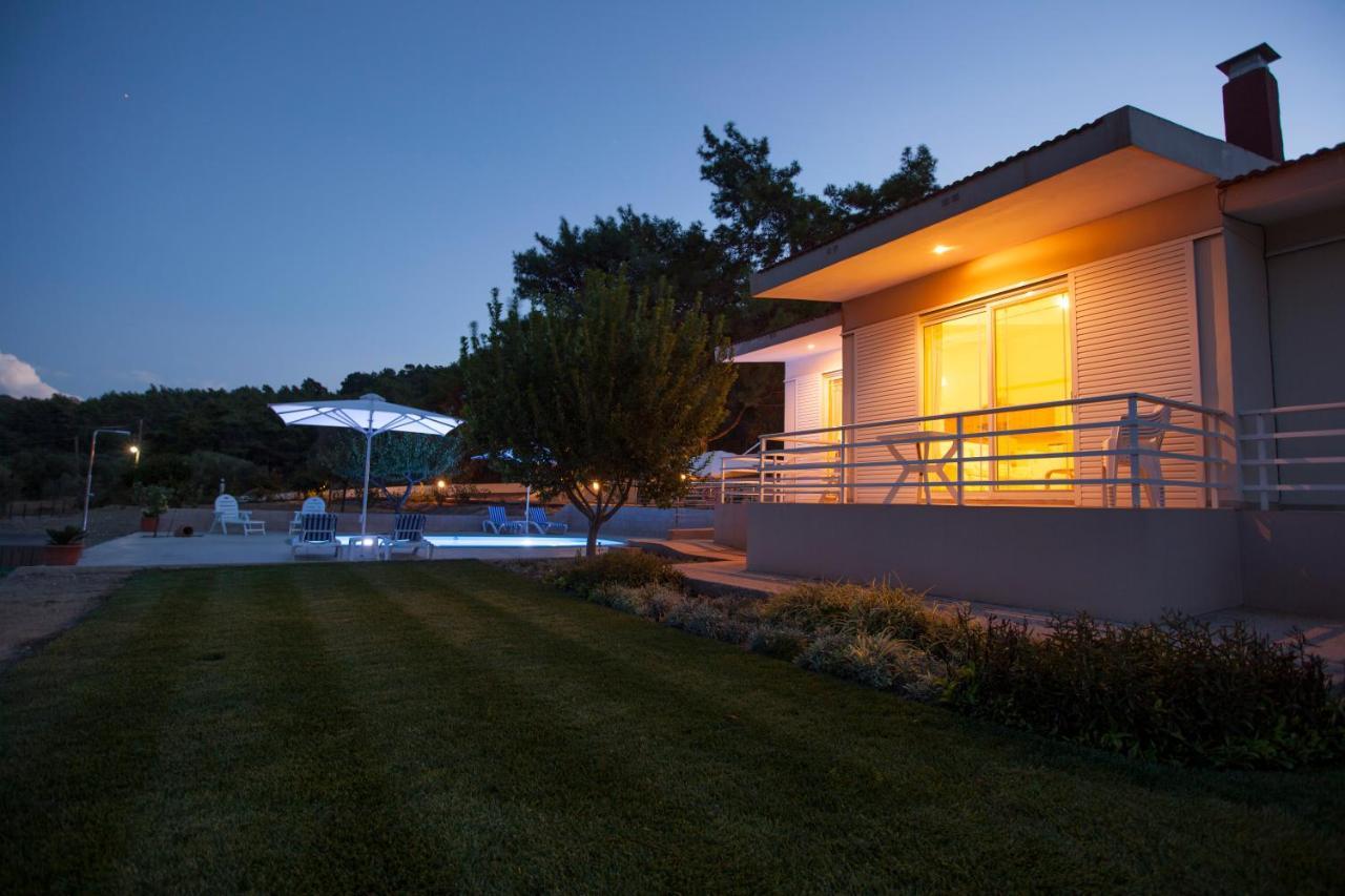 The Olive Grove Villa Private Pool With Star Links Wifi Theológos Exterior foto