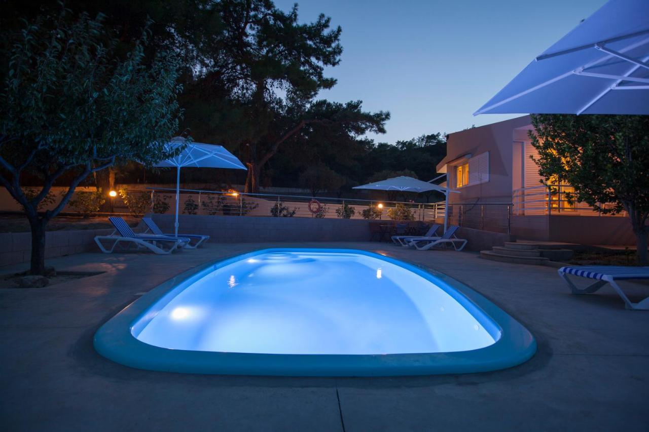 The Olive Grove Villa Private Pool With Star Links Wifi Theológos Exterior foto